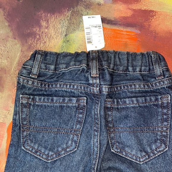 Children’s Place | Dark Blue Infant Jeans - Picture 6 of 6